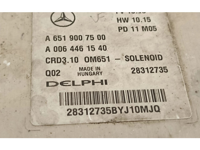 Řídící jednotka A6519007500 Mercedes-Benz CLK AMG A208 C208 2011