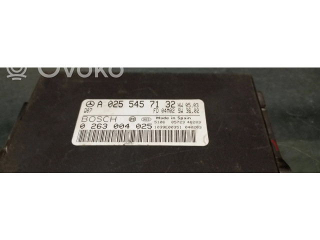 Блок управления коробкой передач A0255457132, 0263004025   Mercedes-Benz E W211