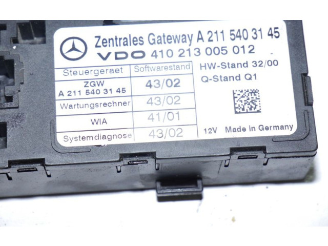 Блок управления A2115403145, A2115403145   Mercedes-Benz E AMG W211