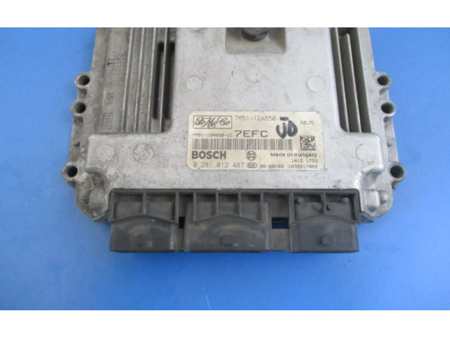 Блок управления двигателем Блок управления 7M51-12A650-UC, 7M51-12A650-UC Mazda 3 I