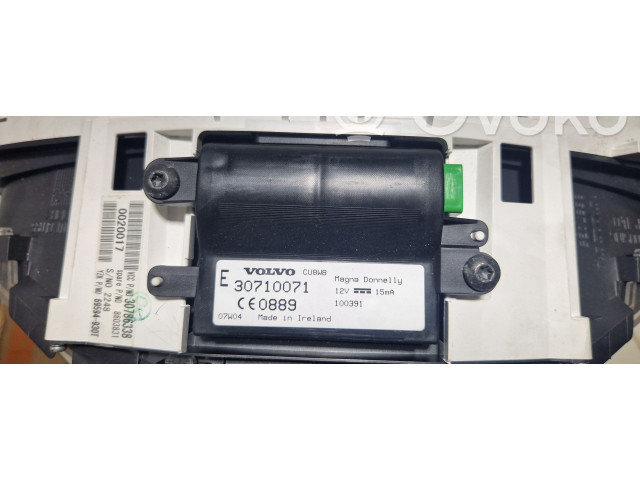 Панель приборов 30710071 Volvo C70