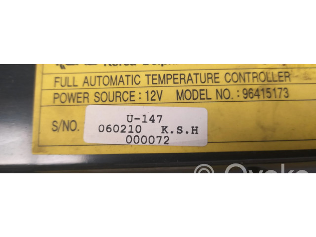 Блок управления климат-контролем 060210, 96415173 Chevrolet Tacuma