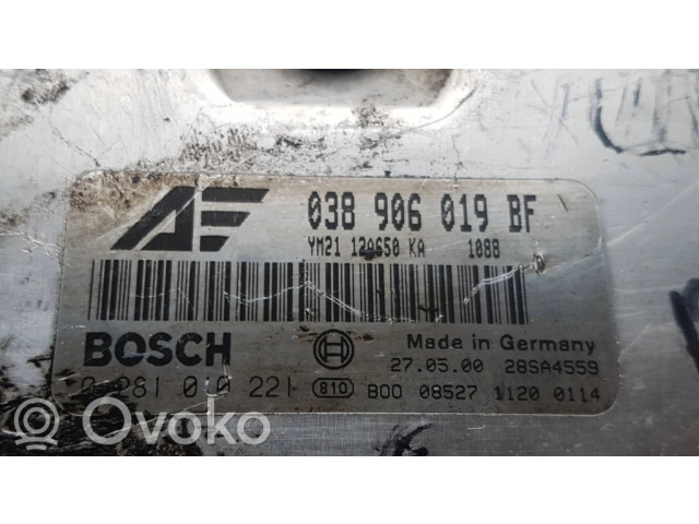 Блок управления двигателя 038906019BF, 28SA4559 Ford Galaxy