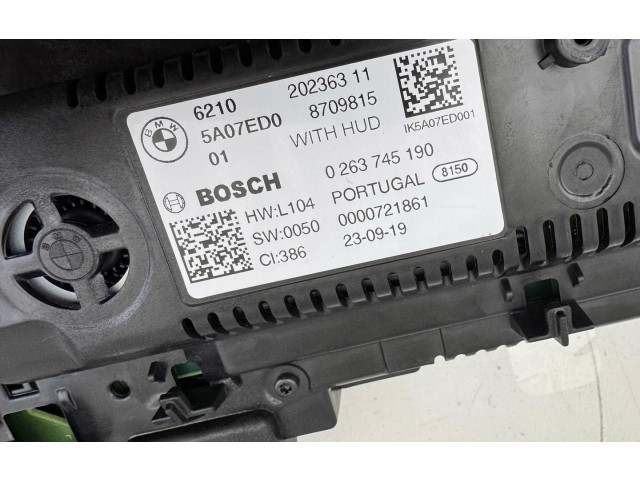 Панель приборов 8709815 BMW X3 G01