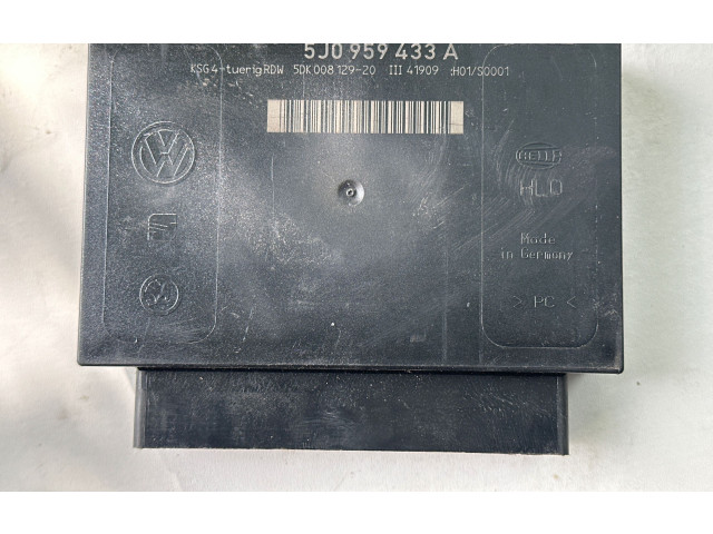 Блок комфорта 5J0959433A, 5DK00812920 Skoda Fabia Mk2 (5J)