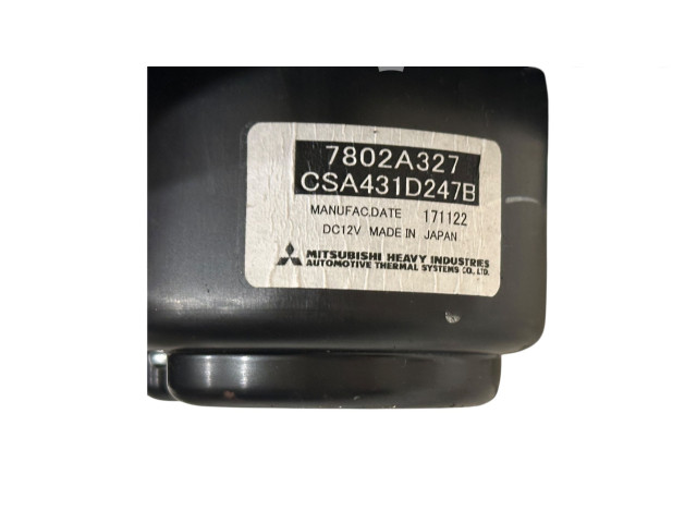 Вентилятор печки 7802A327, 171122 Mitsubishi Outlander