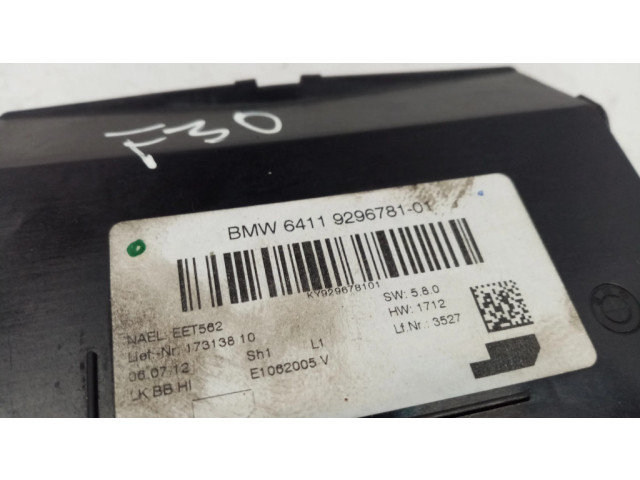 Модуль блока управления кондиционером 64119296781, 64119311850 BMW 3 F30 F35 F31