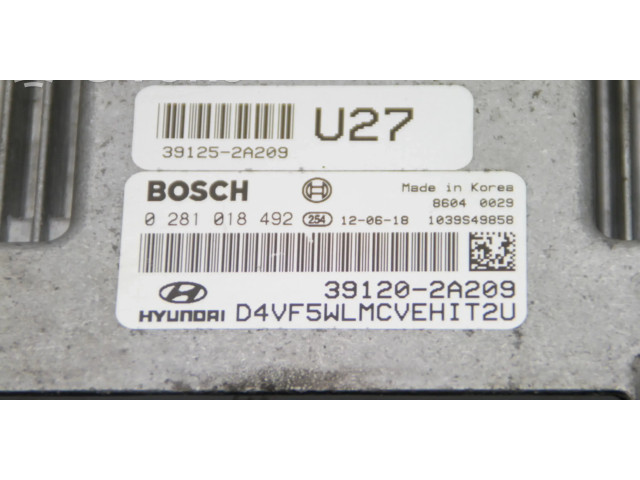 Řídící jednotka 391202A209 Hyundai i40 2012