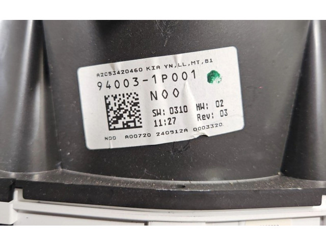 Přístrojová deska  KIA Venga 2012 94003-1P001, IMPRK1395480  