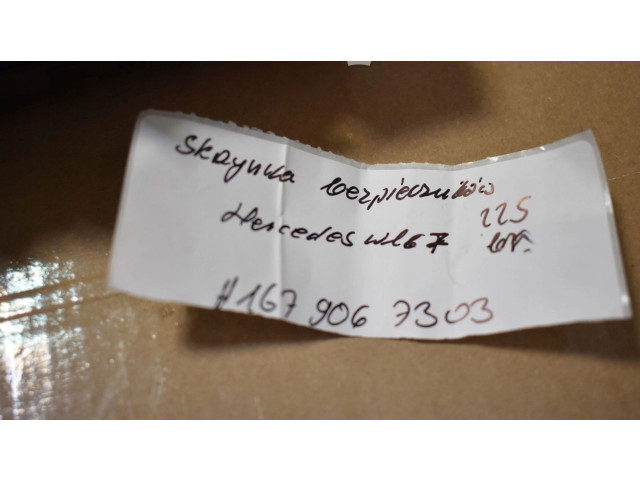 Pojistková skříňka A1679067303555955 Mercedes-Benz GLE W167 2025
