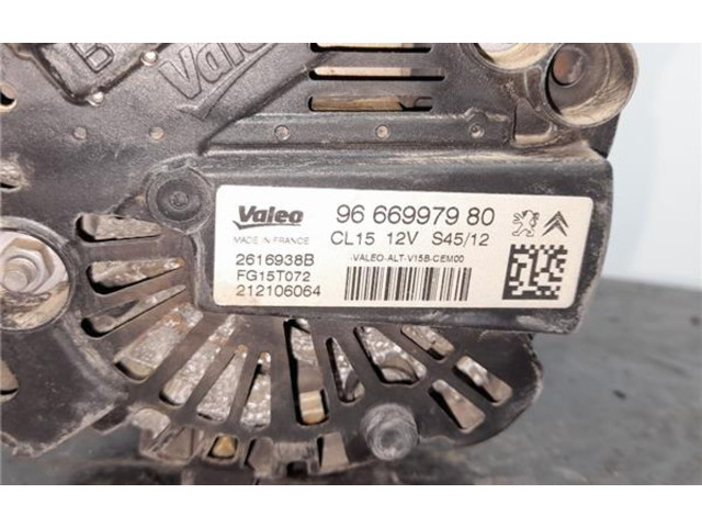Генератор 9666997980 Citroen C4 I