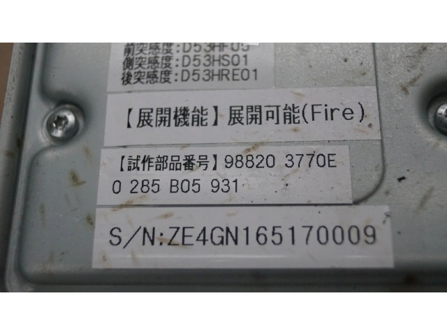 Блок подушек безопасности 988203770E Infiniti Q60