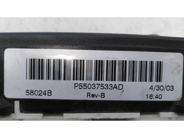 Блок управления климат-контролем 55037533AG, P55037533AD Jeep Cherokee III KJ