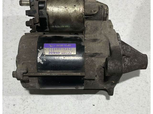 Стартер 28100-97401, 28100-97401 Daihatsu Materia