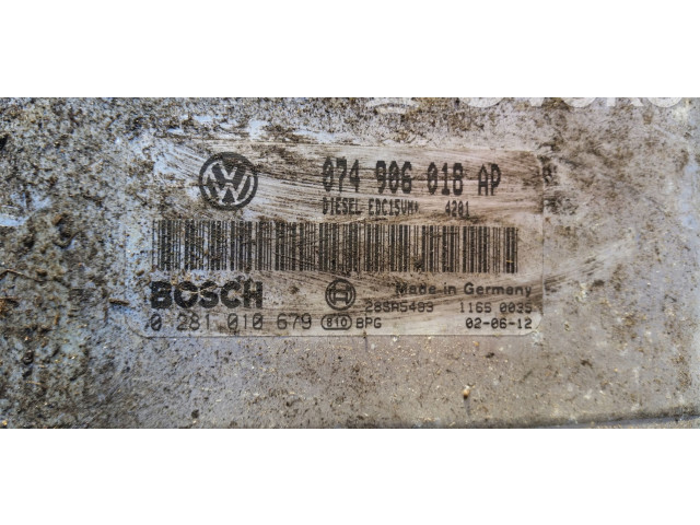 Блок управления двигателя 074906018AP Volkswagen Transporter - Caravelle T4