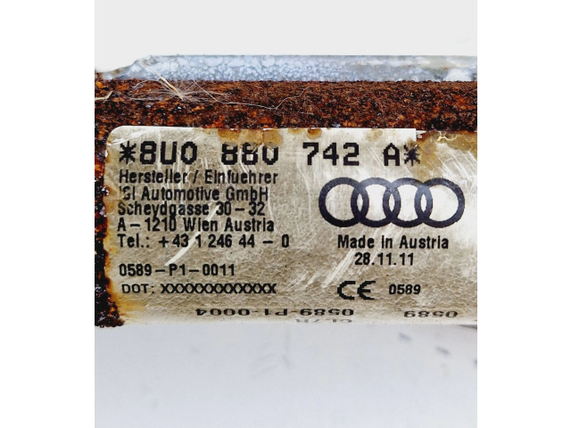 Боковая подушка безопасности 8U088074AA, 0589P10011 Audi Q3 8U