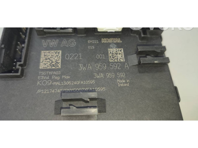 Блок комфорта 3WA959592A Skoda Octavia Mk4