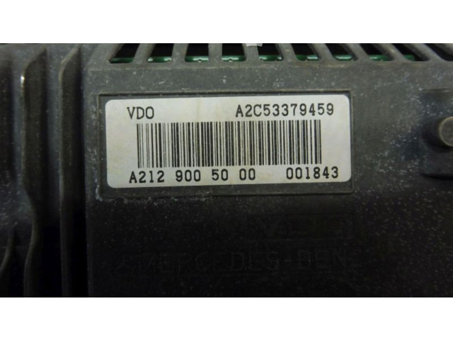 Дисплей    A2129010500, A2129010500   Mercedes-Benz E C207 W207
