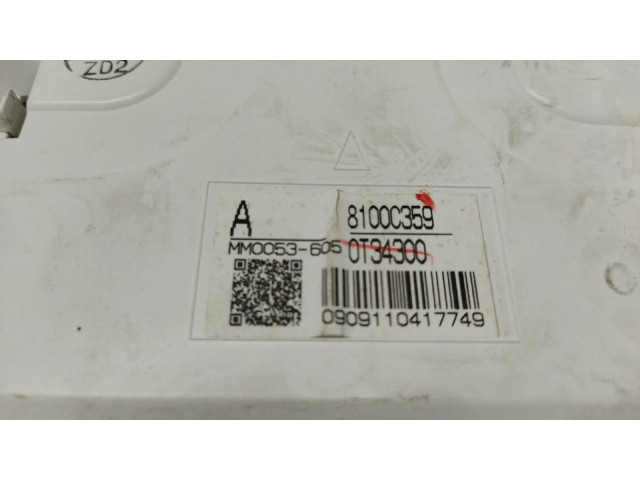 Přístrojová deska Mitsubishi ASX 2014 8100C359