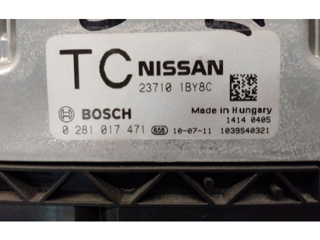 Řídící jednotka 237101BY8C, 0281017471 Infiniti FX 2011