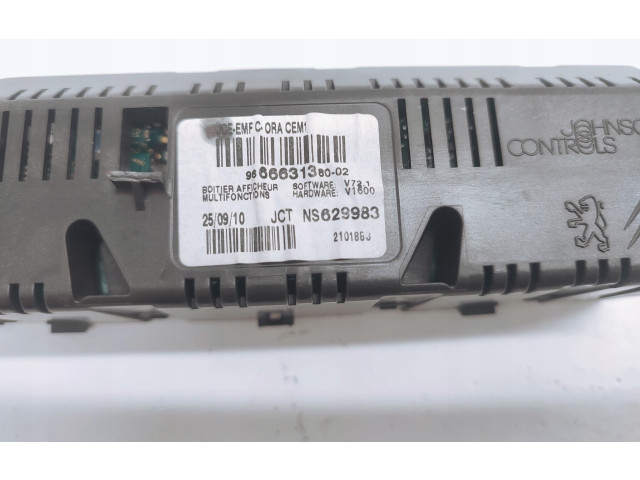 Дисплей 9666631380 Citroen C5