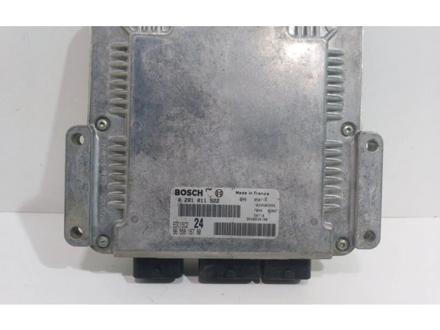 Блок управления двигателя 0281011522 Lancia Phedra
