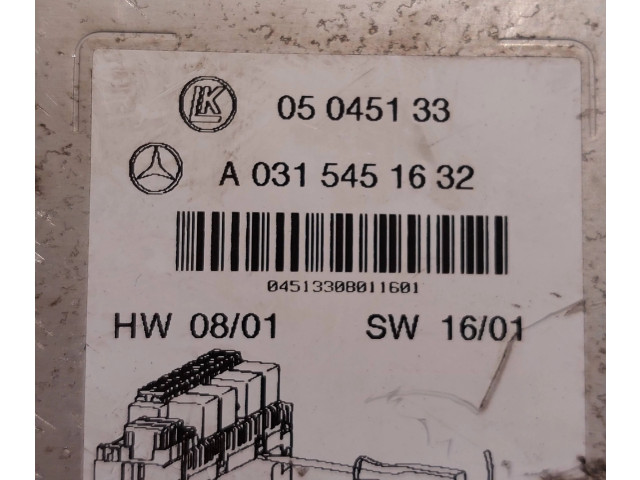 Блок предохранителей  A0315451632, 05045133   Mercedes-Benz S W220    