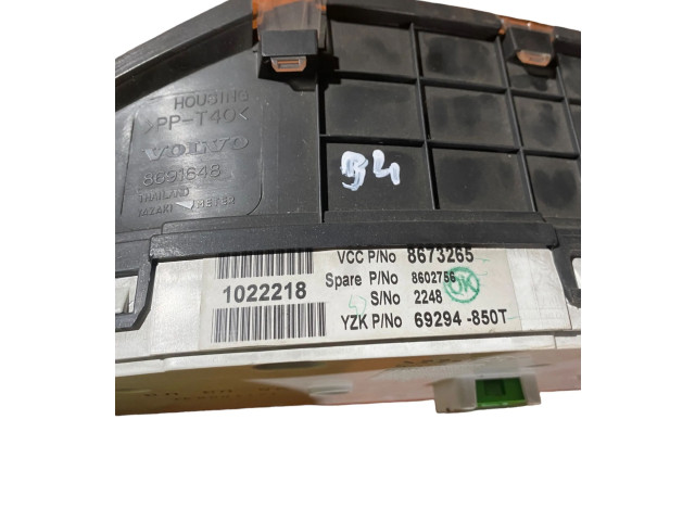 Панель приборов 8673265, 8602756   Volvo XC90       