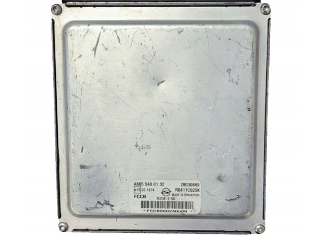 Блок управления двигателя A6655400132, 28030669 SsangYong Rexton