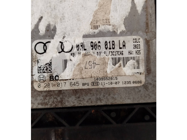Řídící jednotka 0281017645, 03l906018la Audi A6 S6 C7 4G 2016