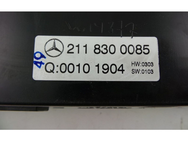 Блок управления климат-контролем 2118300085, 2118300085   Mercedes-Benz E AMG W211