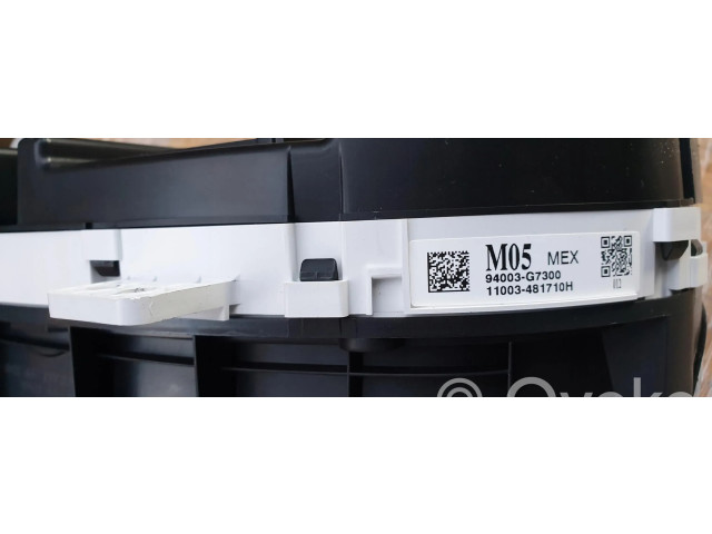 Панель приборов 94003   Hyundai Ioniq       