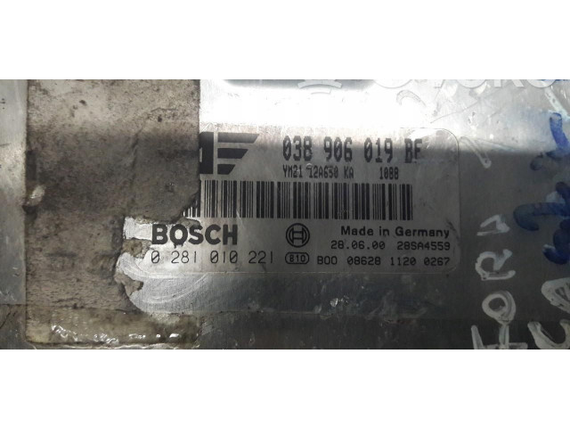 Блок управления двигателем Блок управления 0281010221 Ford Galaxy