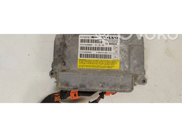 Блок управления надувных подушек P31340796, T11112160504 Volvo S60