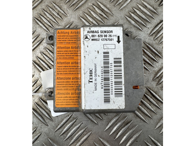Блок подушек безопасности 0018200026, 0018200026   Mercedes-Benz E W124