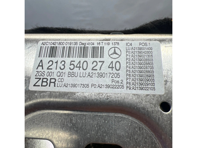 Přístrojová deska Mercedes-Benz E W213 2017 A2135402740, A2139017305
