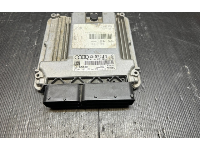 Блок управления двигателя 8K2907115L, 4G0907115B Audi A6 S6 C7 4G