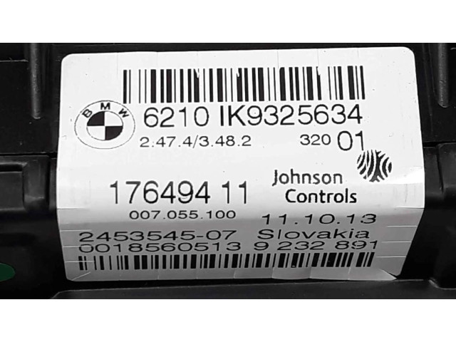 Přístrojová deska BMW 7 G11 G12 2015 62109325634