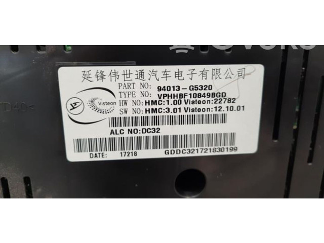 Панель приборов 94013G5320   KIA Niro       