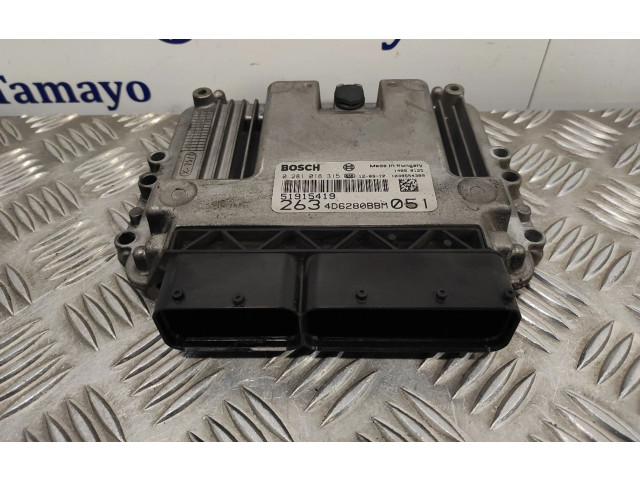 Блок управления двигателя 0281018315, 4D6280BBM   Opel Combo D