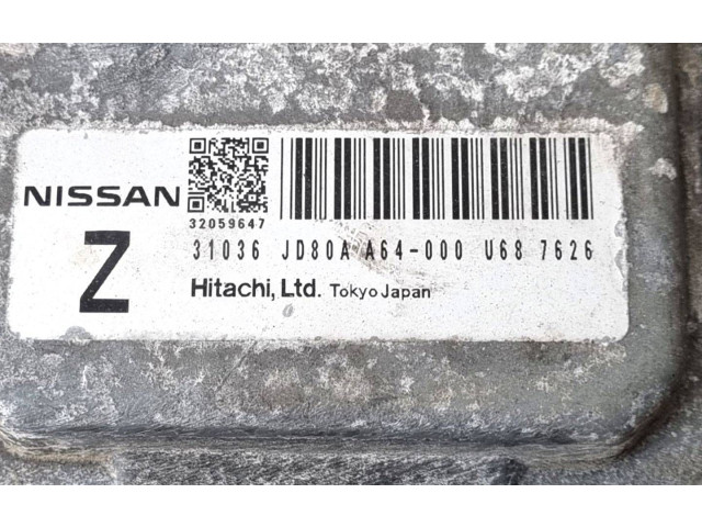 Блок управления коробкой передач JD80AA64-000 Nissan X-Trail T31