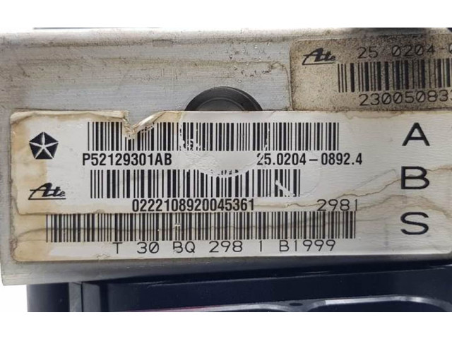 Блок АБС P52129301AB, 25020408924 Jeep Grand Cherokee (WJ) 1999 - 2004 года