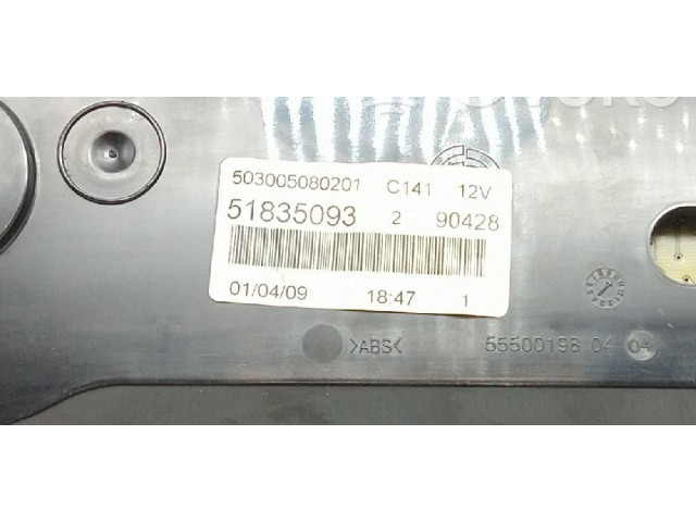 Спидометр (приборный щиток) NB5519010029001, 51835093 Lancia Delta III