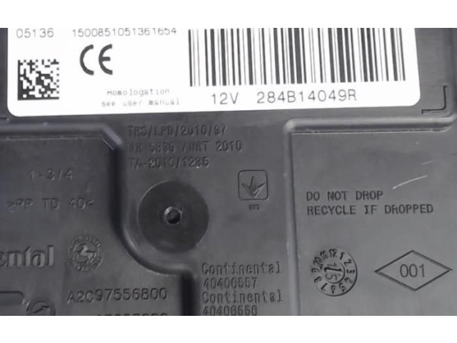 Блок комфорта 284B14049R, 284B14049R   Dacia Sandero   