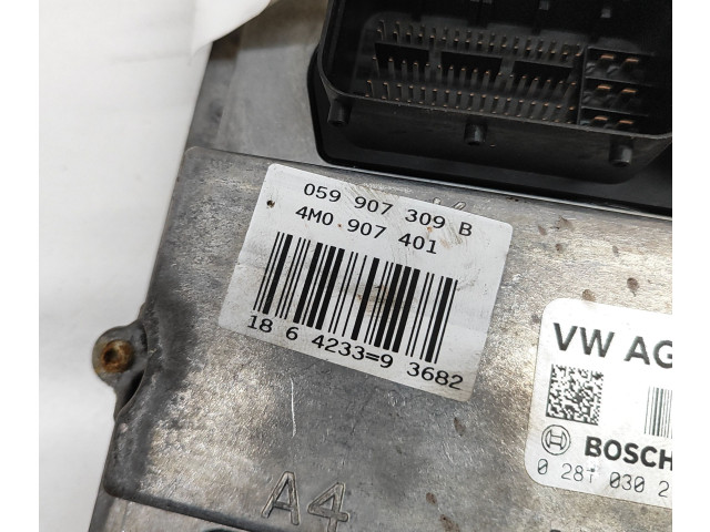 Řídící jednotka 059907309B, 0281030218   Audi Q7 4M 2017