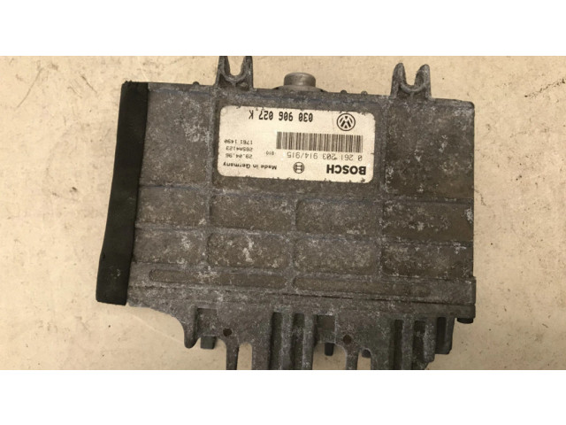 Řídící jednotka 030906027K, 0261203914   Volkswagen Polo III 6N 6N2 6NF 1997