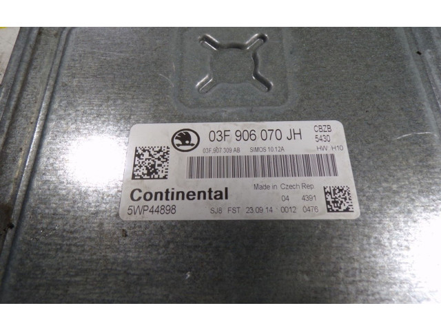 Блок управления двигателя 03F906070JH, 03F906070JH Skoda Yeti (5L)