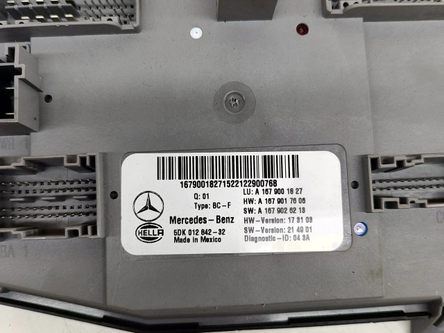 Блок комфорта A1679001827, A1679017606   Mercedes-Benz GLE W167   