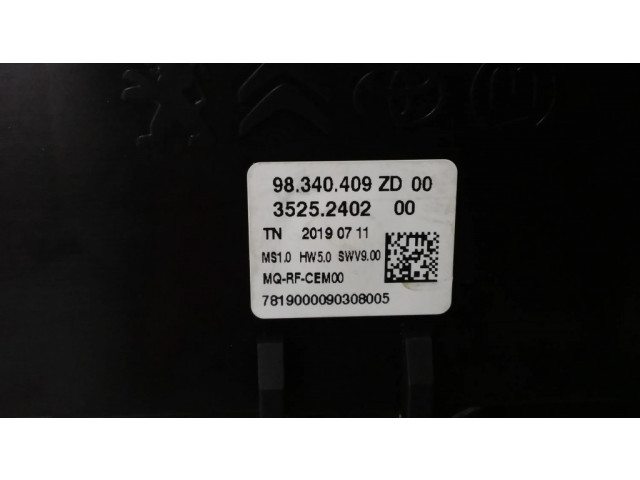 Блок управления кондиционера воздуха / климата/ печки (в салоне)