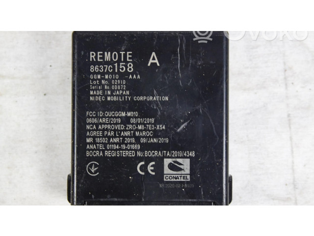 Блок управления 8637C158, GGMM010AAA Mitsubishi Pajero Sport II